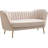Margo 65" Velvet Flared Arm Loveseat-1909757554