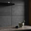Rakestone Carved Noir Black 12x24 Honed Basalt Stone Tile-622644749