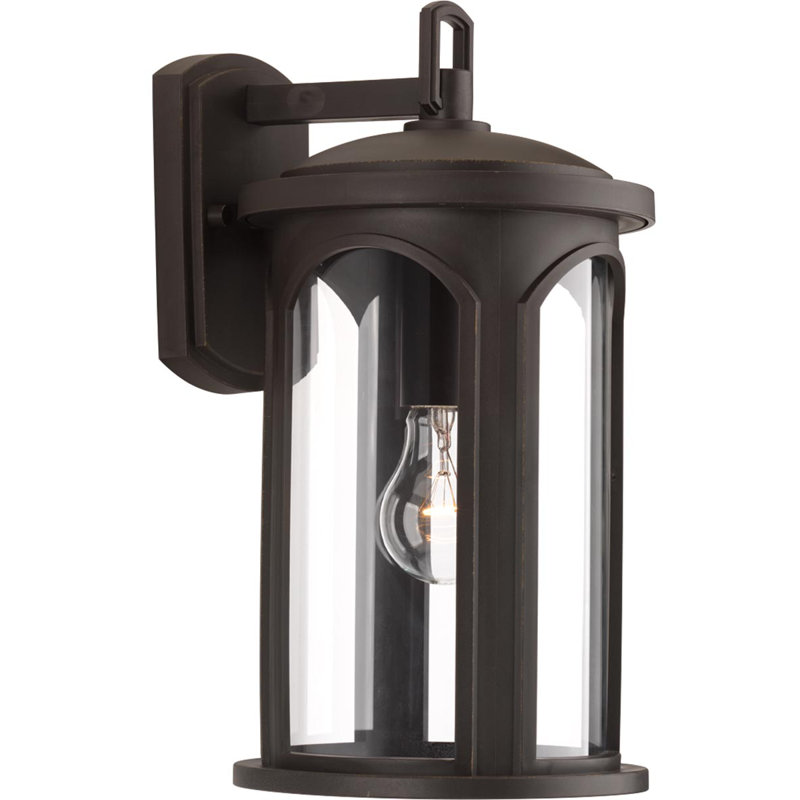 Lanterne murale d'extérieur Holmgren, H 11,375 po x l 5,875 po x P 6,875 po
