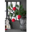 Boules de Noël décoratives - ensemble de 12 - rouge