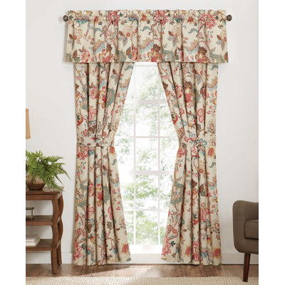 Haylie Floral Tailored  Valance