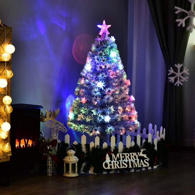 Christmas Trees Lighted Artificial Christmas Tree
