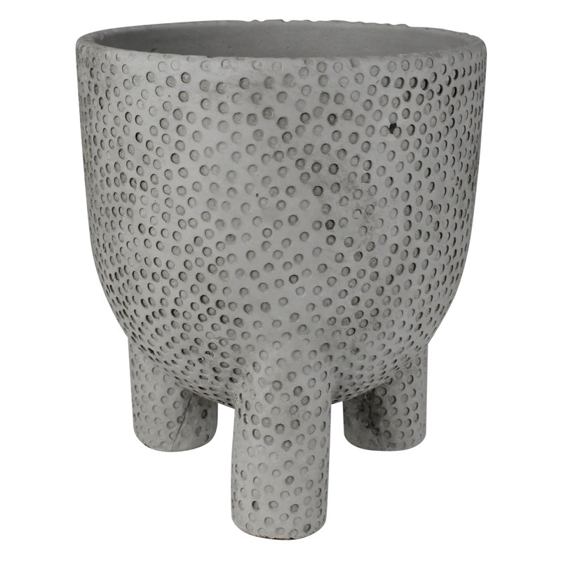 Cache-pot texturé en trépied Bottolf