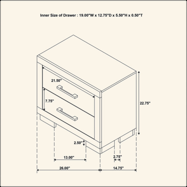 Dimensions du produit