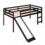 Lit mezzanine simple avec glissière multifonctionnel-2116800050