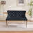 45.6”Velvet Upholstered 2-Seat Armless Loveseat-55121969-50376763