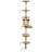 vidaXL Cat Tree Particle board, plush, sisal rope-1635508384