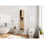 Armoire murale en chêne 24 po à fixation murale 24 po-320597780
