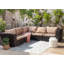 Outdoor Modern Boho Light Grey Dark Teal Rug-87976752