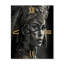 Horloge murale bohémienne noire et blanche V - Boho-99634263