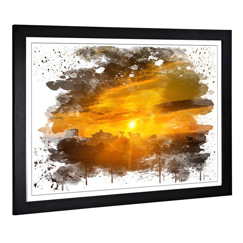 Print, Framed Picture, 45cm H x 62cm W