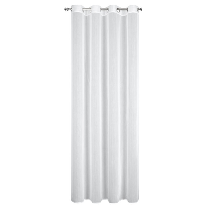 Kassee Sheer Curtain Single Panel, 260cm H x 140cm W