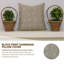 Housse de coussin en pur coton Fab divine, décor de ferme Boho (6 Kamal, vert)-103180137
