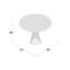 Powell Glass End Table-22604416-88414253