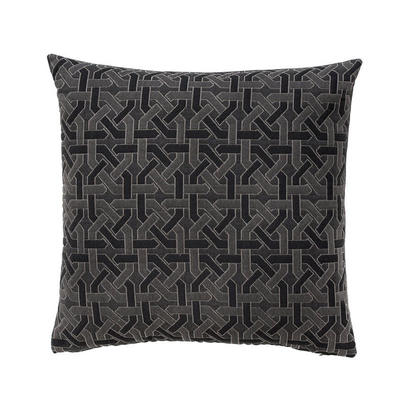 Square Pillow Cover & Insert, Caviar