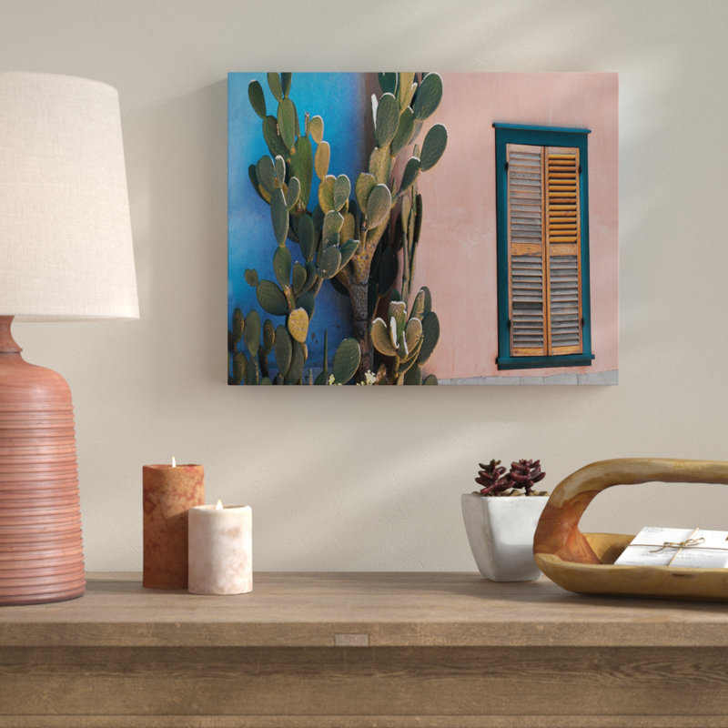 «Cactus Profile», reproduction de photo sur toile, H 16 po x l 20 po x P 1,5 po, Toile tendue