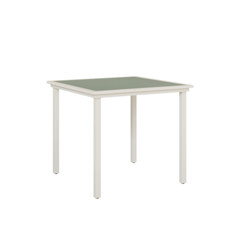 Table de bar berlinoise berlinoise Vida, Écume de mer, écume de mer, Blanc mat