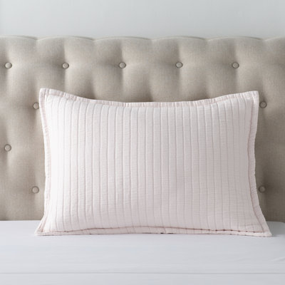 Boyfriend Matelasse Sham
