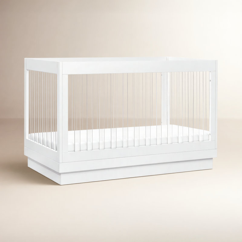 Lit de bébé convertible 3-en-1 Harlow, Blanc