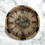 Solid + Manufactured Wood Wall Clock