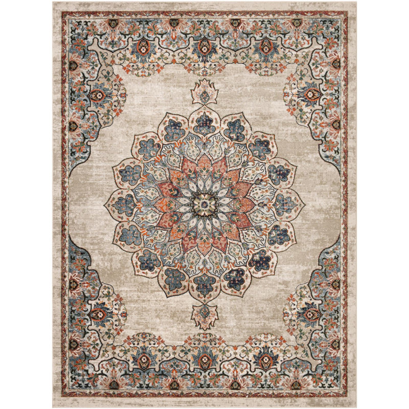 Tasharra Rug, Beige, Rectangle 9' x 12'