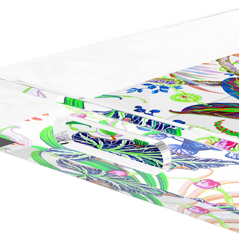 Amazonia Classic Acrylic Rectangle Decorative Tray