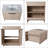 Alkes 35.86 " W Freestanding Standard Free Standing 1 Single Vanity Bathroom Vanity With Ceramic Top