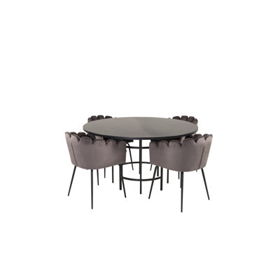Azizah 4 - Person Dining Set