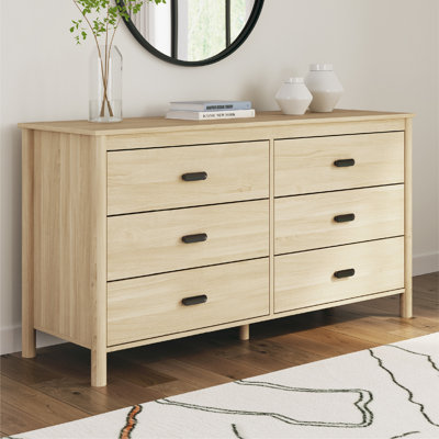 Kaceion 61.57'' W 6 - Drawer Dresser