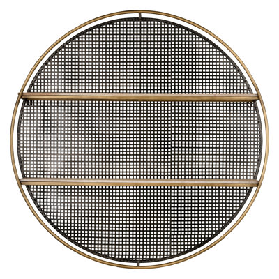 2 Piece Circle Bracket Shelf