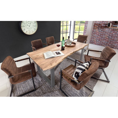 Brigham Acacia Solid Wood Dining Table