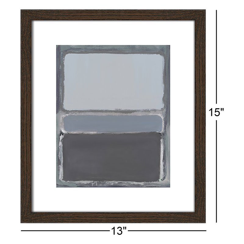 «Cade Morning Dew 2» par Filippo Ioco - reproduction, H 15 po x l 13 po x P 0,75 po, Papier avec cadre en bois de noyer