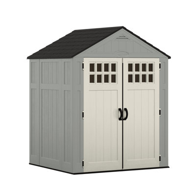 Suncast 6 ft. 3 in. W x 5 ft. 6 in. D Resin Storage Shed -  BMS6512D