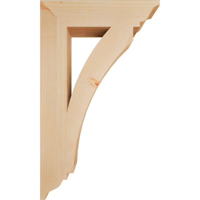 Thorton Traditional Bracket, 30"H x 3.5"W x 18"D, Douglas Fir (Smooth)
