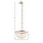 Lustre perlé 2 lumières