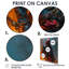 Art mural rouge et noir Warrior Hero II - Wizards-1763149038-1763149026