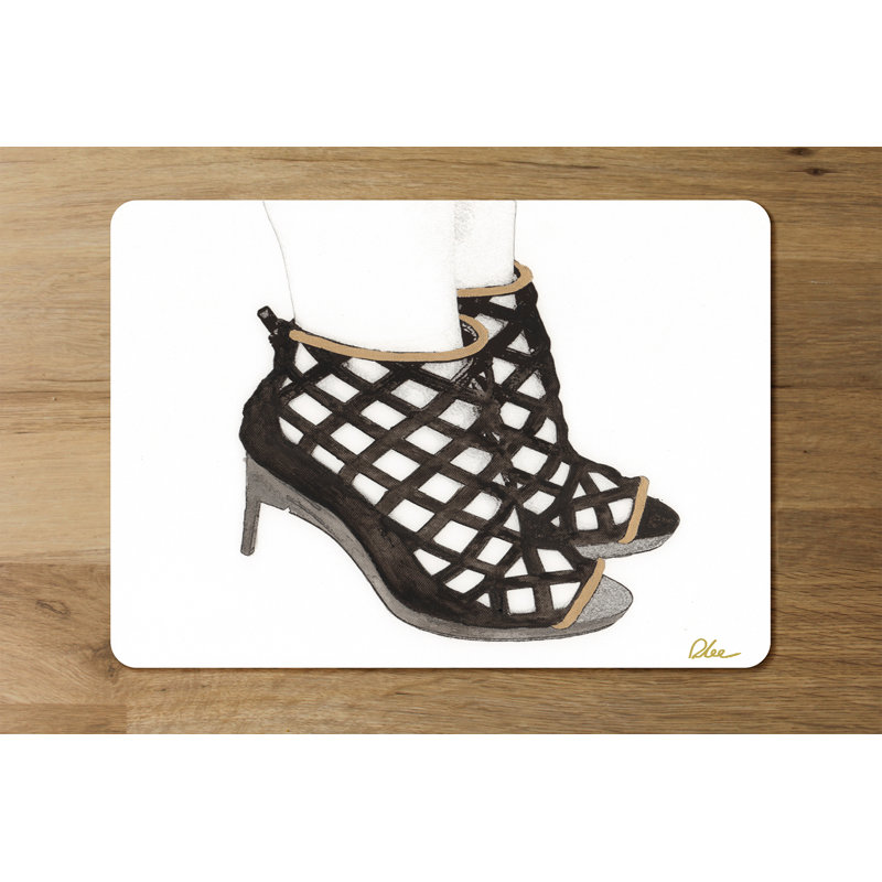 Meadowlakes Polyester-Coated Hardboard No Pattern Rectangle Placemat