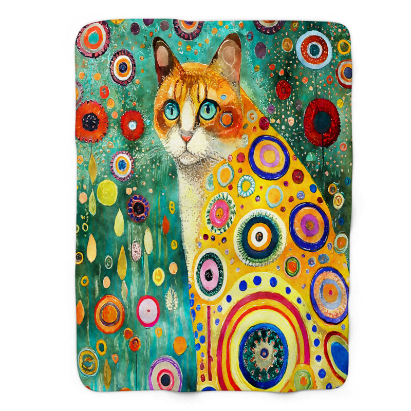 Dreamland Feline - couverture 1 pièce, Lit simple