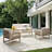 Outdoor 4-piece Conversation Set With Cushions