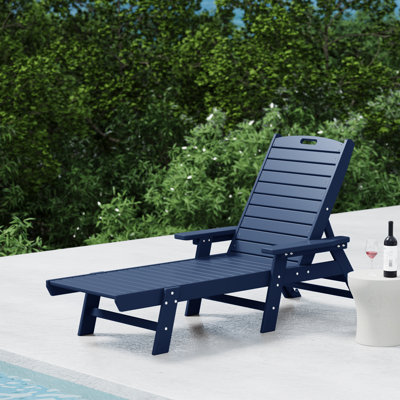 Chaise longue simple inclinable Laguna