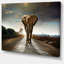 «Single Walking Elephant», reproduction de photo sur toile tendue-33267641-23975728