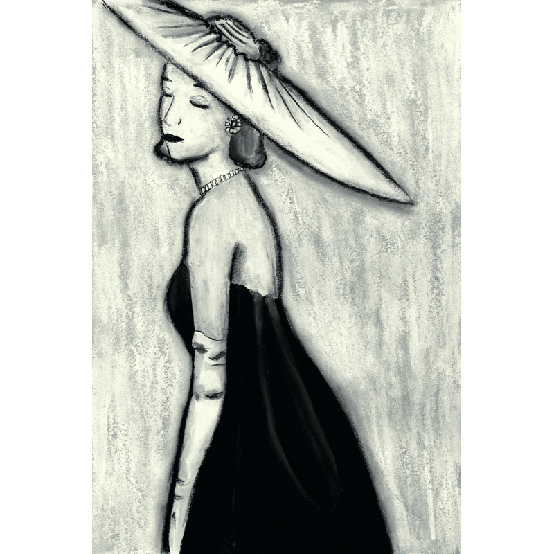 Sophie Goes To Paris by Chariklia Zarris - Wrapped Canvas Art Prints, 46cm H x 30cm W x 3.8cm D