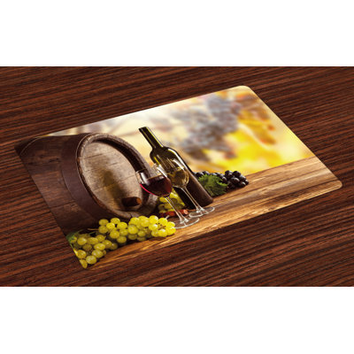 Colby Wine Wine Taste Placemat