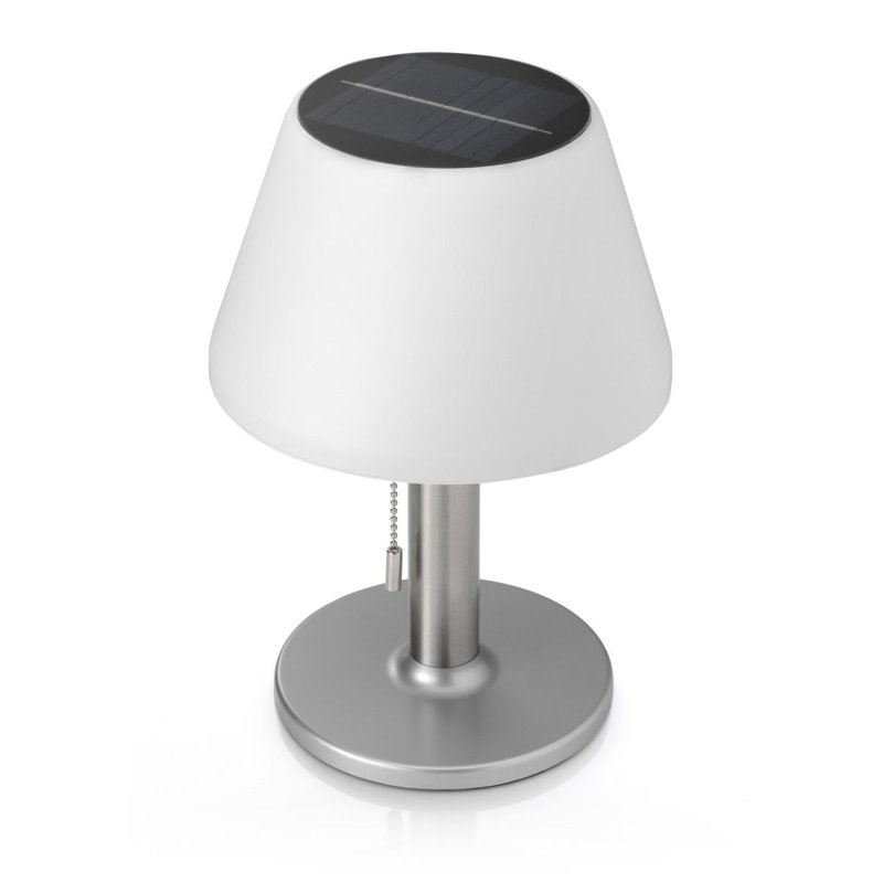 Loralye 27.8cm Solar Powered Integrated LED Outdoor Table Lamp