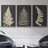 " Linen Fern I " 3 - Pieces-1215853966-1215853961