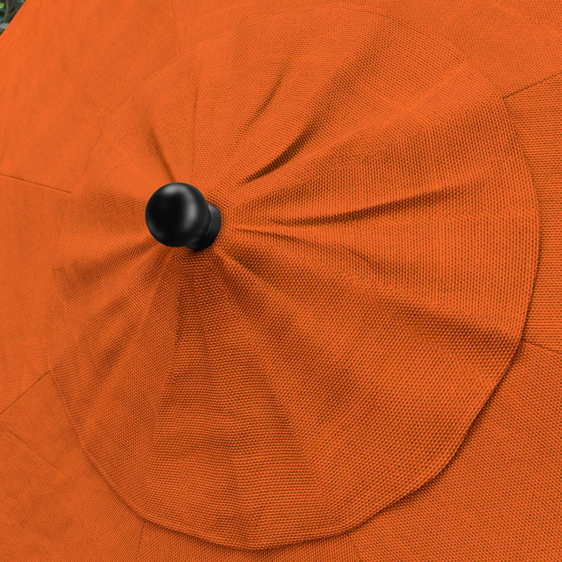 Parasol de marché 9 pi Moneer, Brun