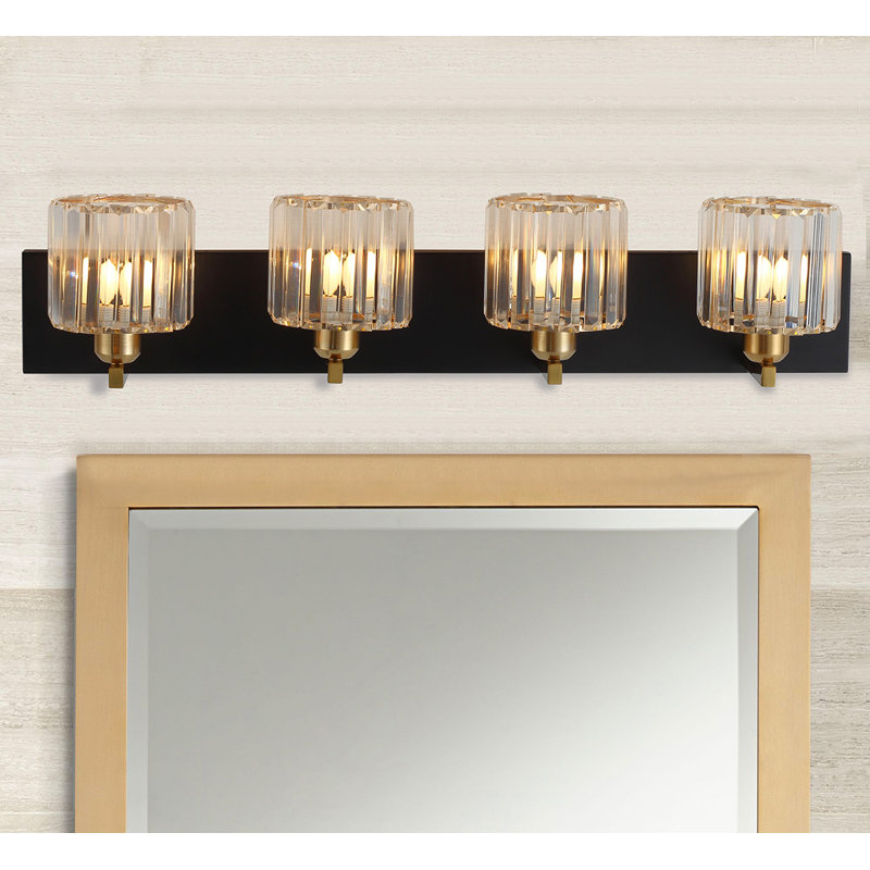 Luminaire pour salle de bain à 4 lumières Kurtis