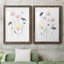 Blush & Black Wildflowers I encadré mat - prêt à accrocher-1744735806-1744735803