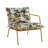 Mobile Simple Wrought Iron Leisure Chair (Set of 2)-1493135599