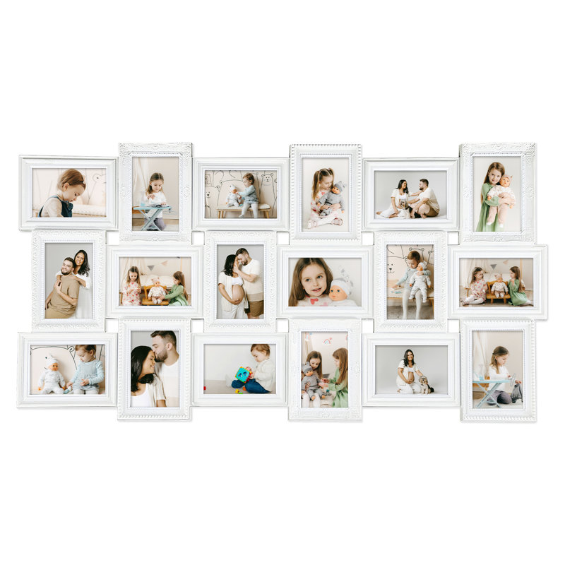 Ensemble de 18 cadres photo Hendley, Blanc